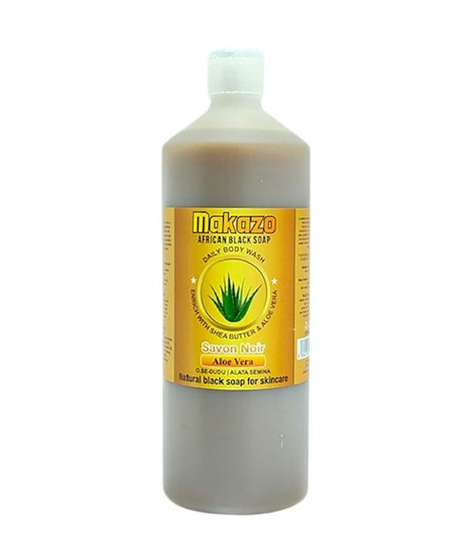 MAKAZO AFRICAN BLACK SOAP ALOE VERA